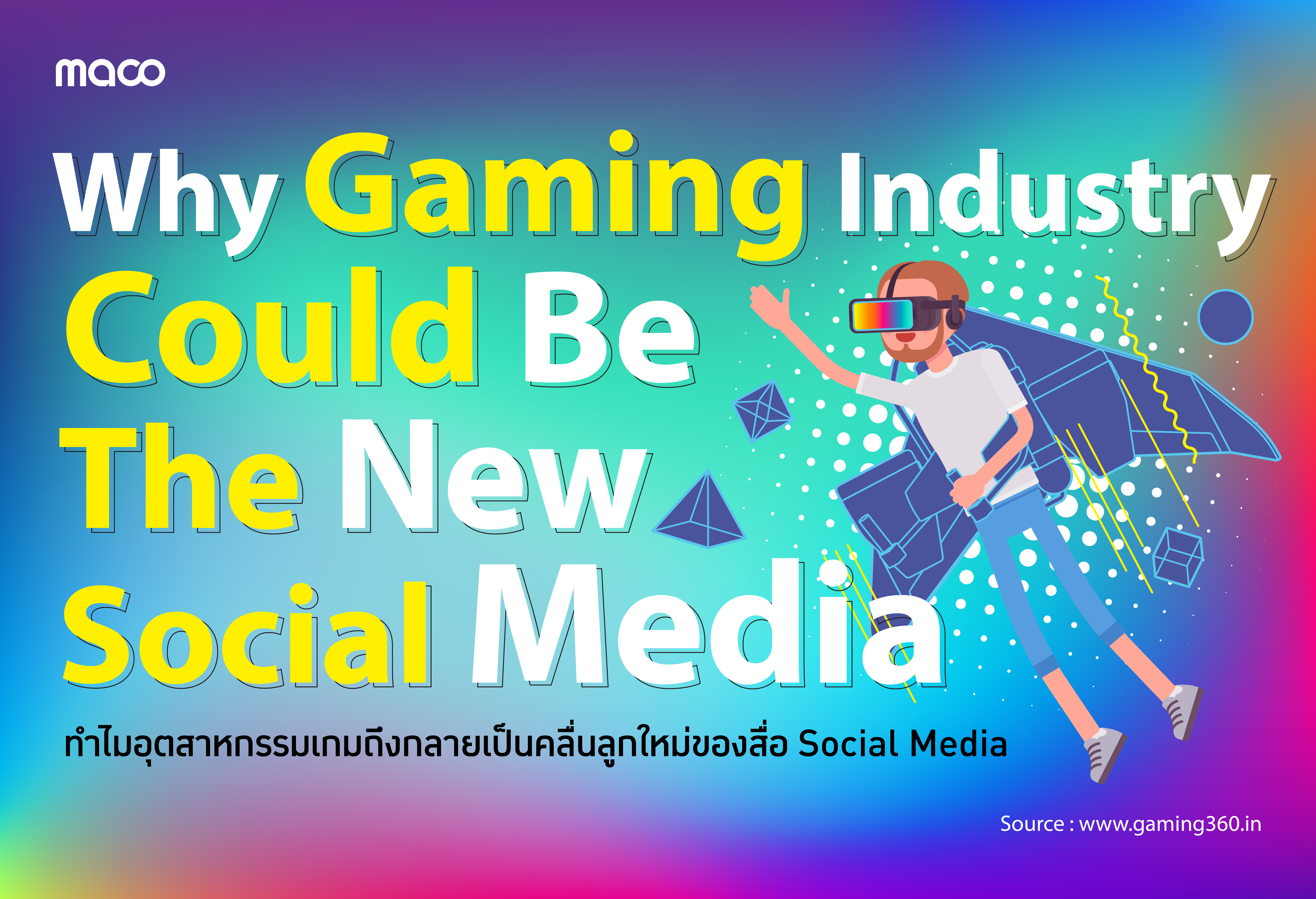 ทำไมอุตสาหกรรมเกมถึงกลายเป็นคลื่นลูกใหม่ของสื่อ Social Media?