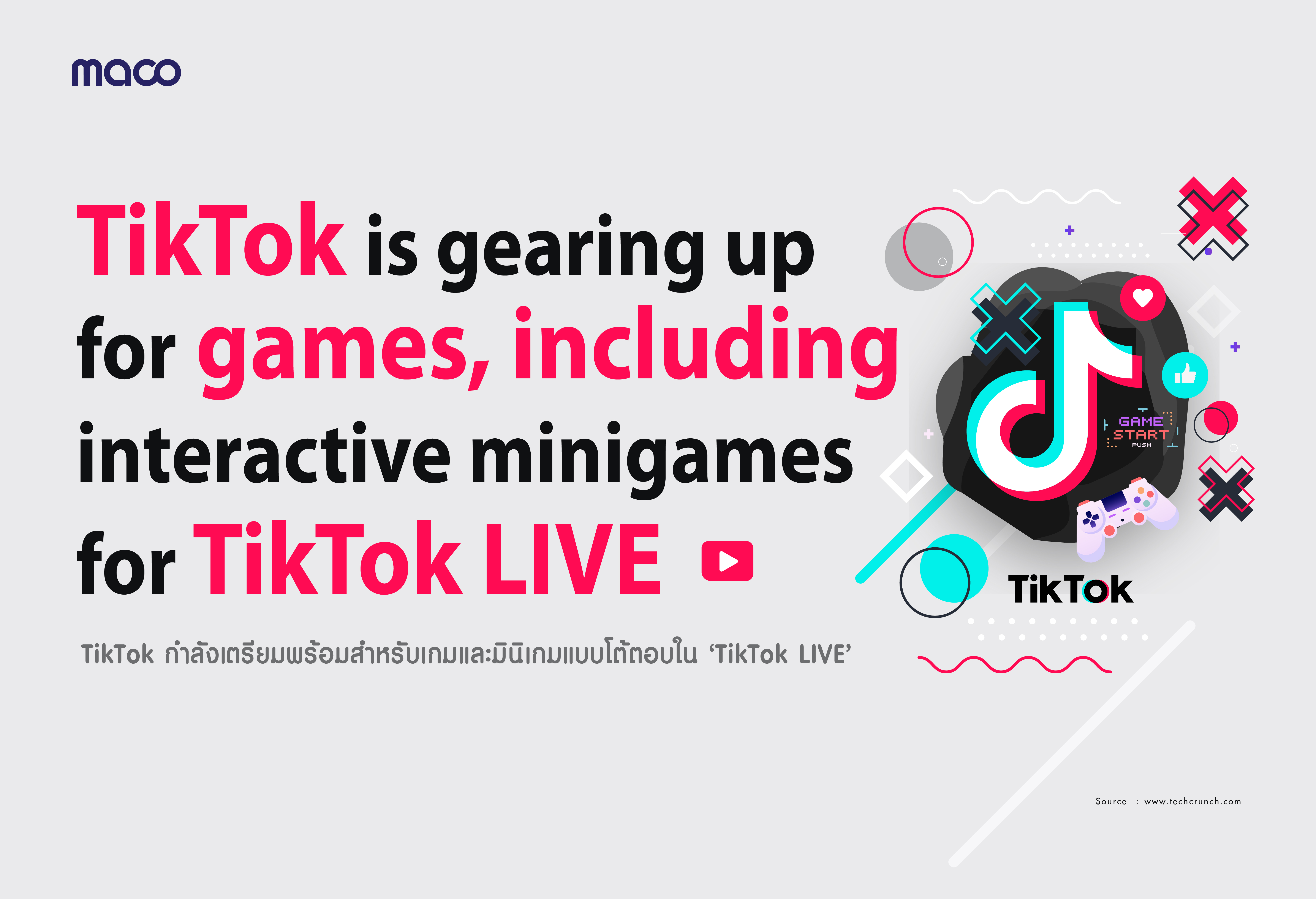 TikTok กำลังเตรียมพร้อมสำหรับเกมและมินิเกมแบบโต้ตอบใน ‘TikTok LIVE’