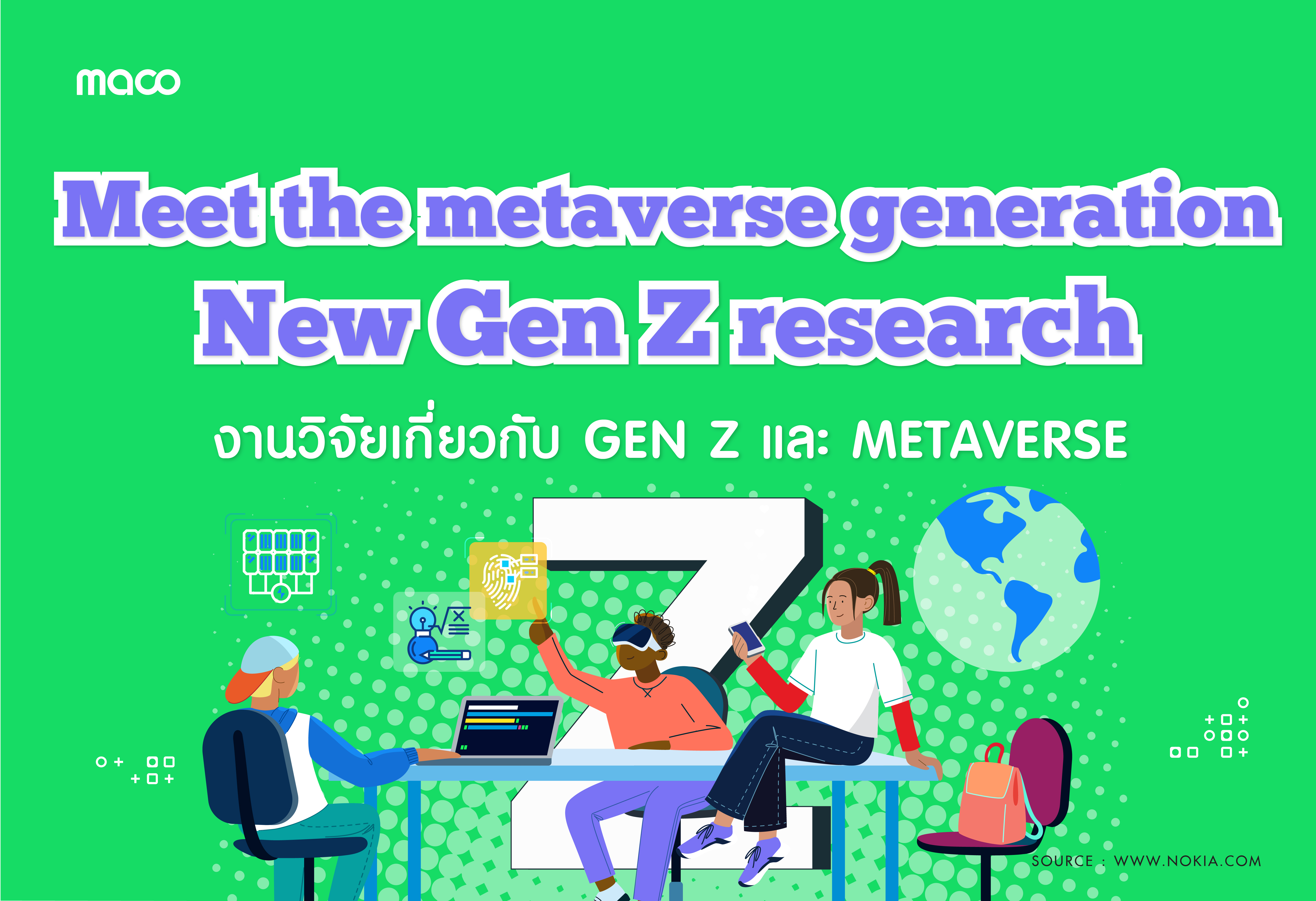 ​งานวิจัยเกี่ยวกับ GEN Z และ Metaverse
